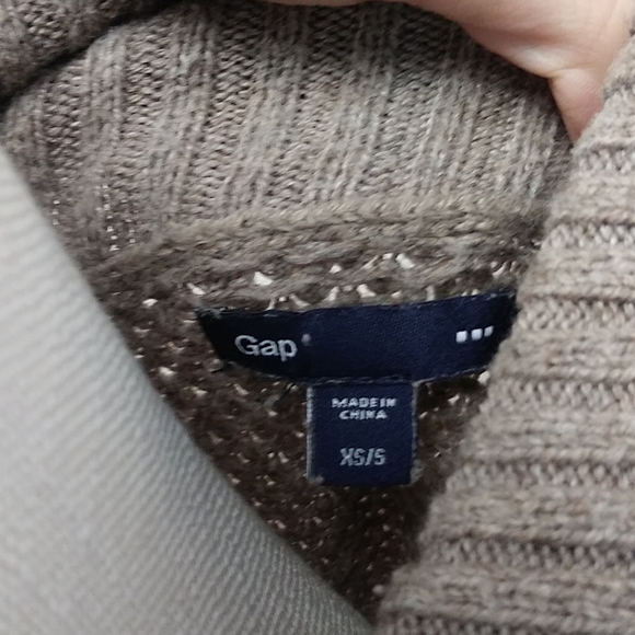 Gap Tan/Light Brown Knit Cape - Picture 7 of 12